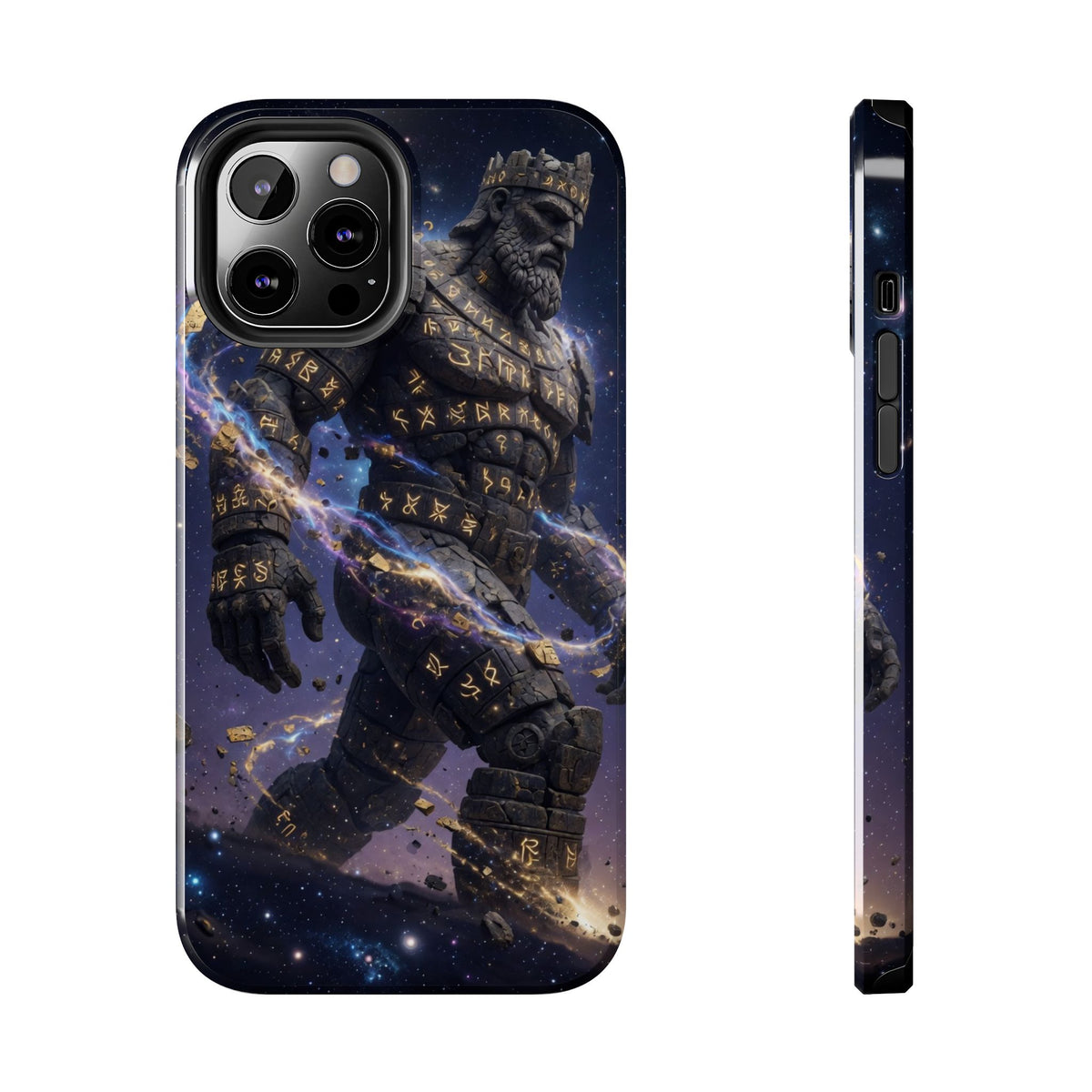Rune Stone Titan Phone Case | Epic Cosmic Titan Art