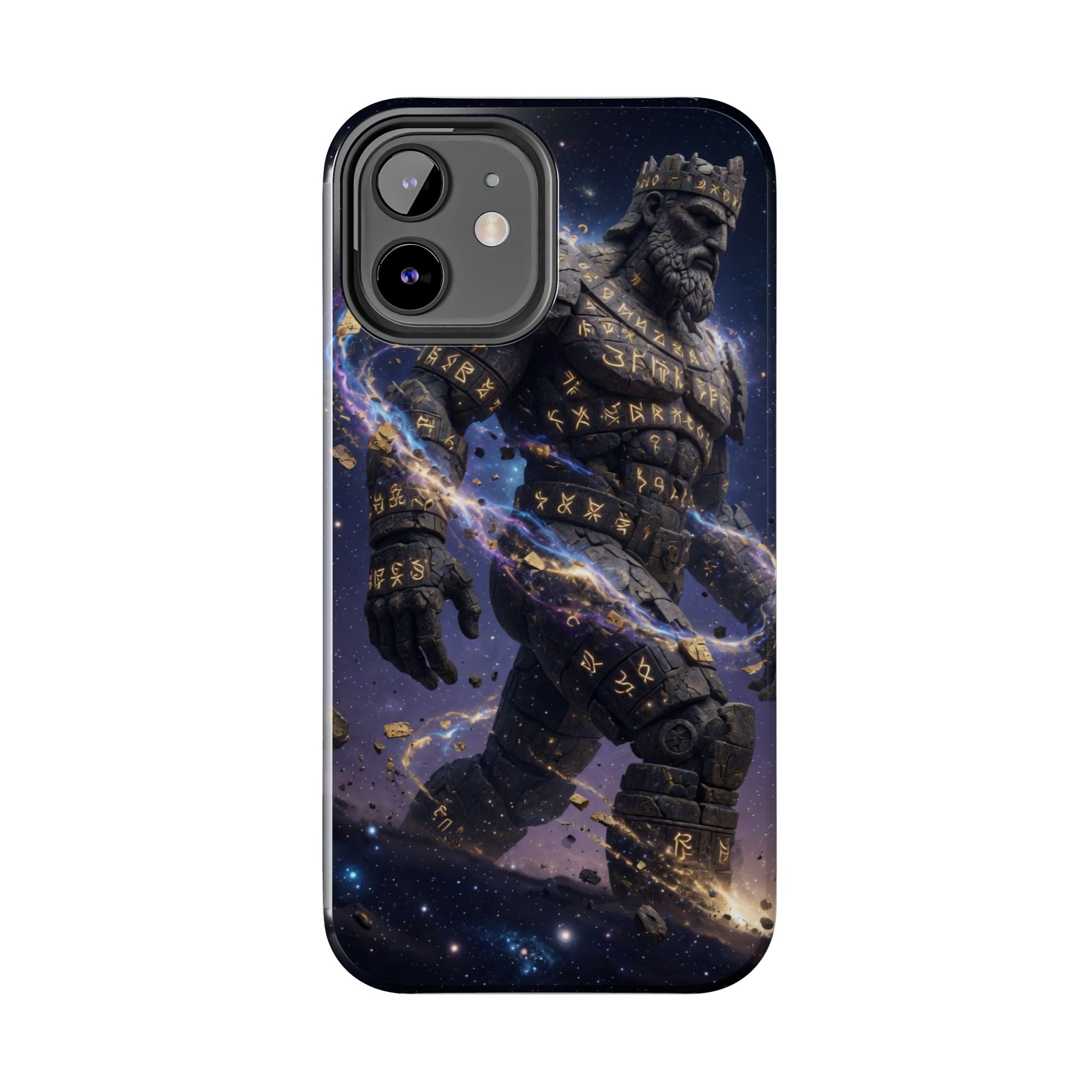 Rune Stone Titan Phone Case | Epic Cosmic Titan Art