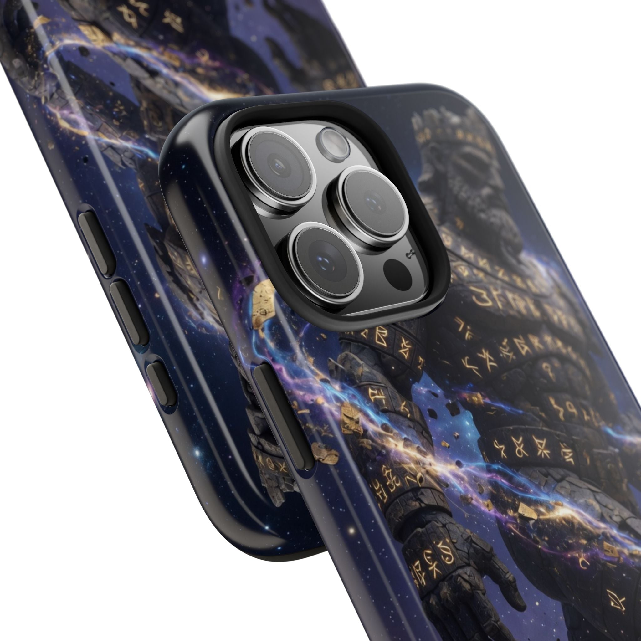 Rune Stone Titan Phone Case | Epic Cosmic Titan Art