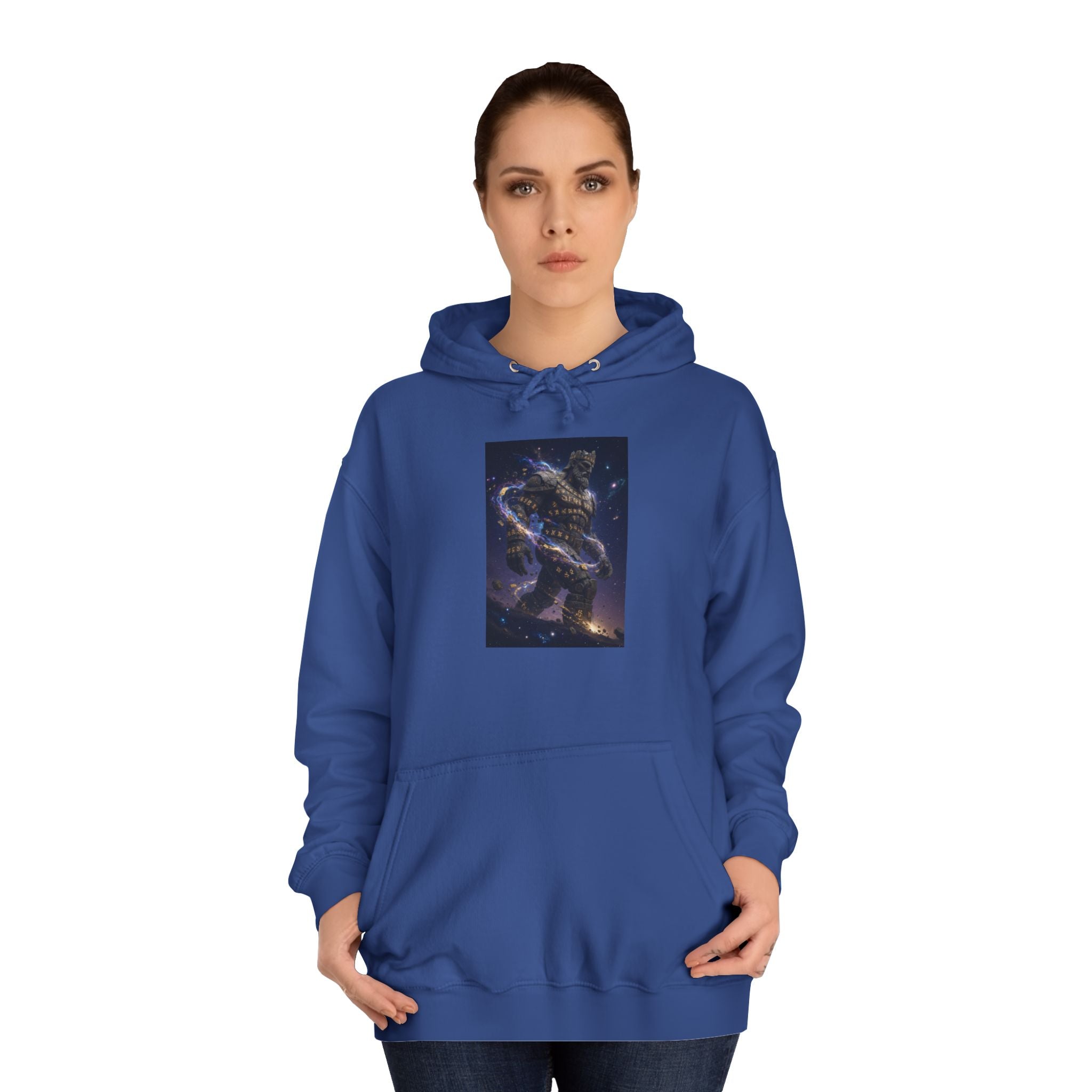 Rune Stone Titan Hoodie | Epic Cosmic Titan Art