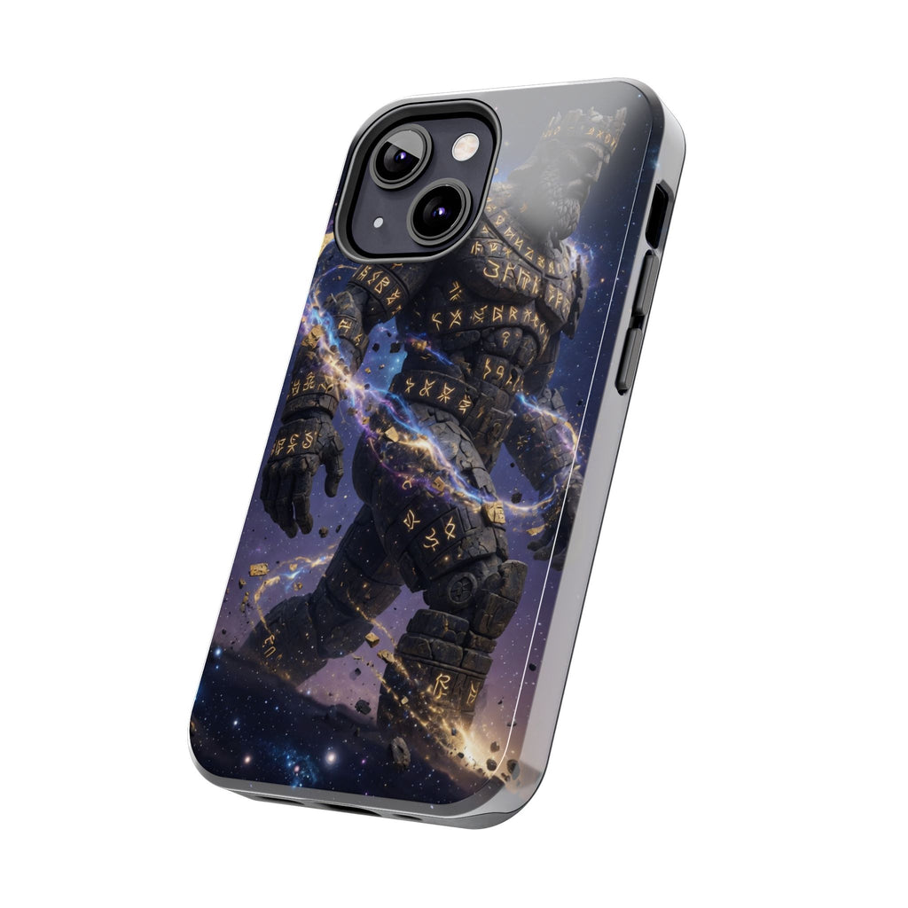 Rune Stone Titan Phone Case | Epic Cosmic Titan Art