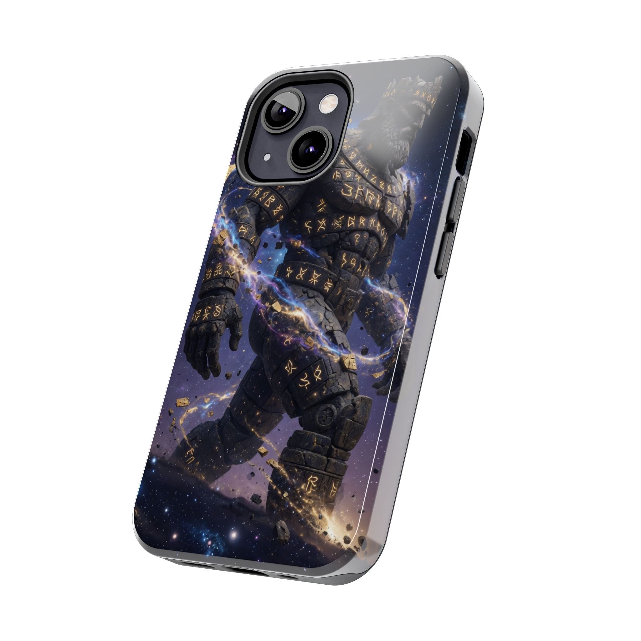 Rune Stone Titan Phone Case | Epic Cosmic Titan Art