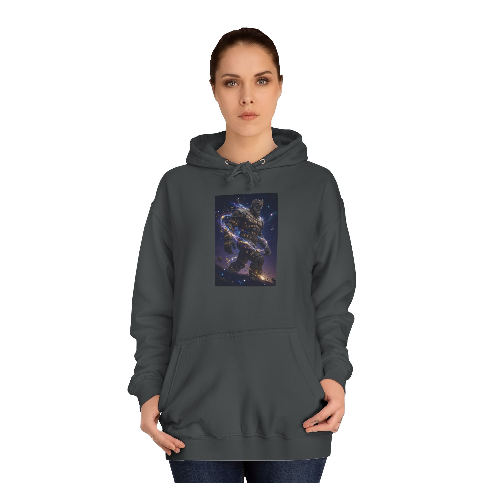 Rune Stone Titan Hoodie | Epic Cosmic Titan Art