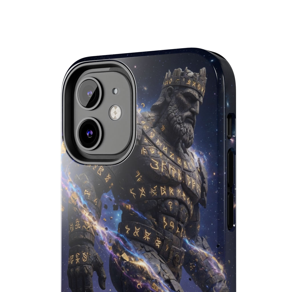 Rune Stone Titan Phone Case | Epic Cosmic Titan Art