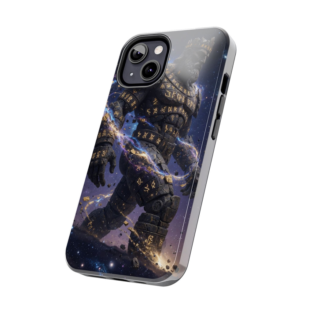 Rune Stone Titan Phone Case | Epic Cosmic Titan Art