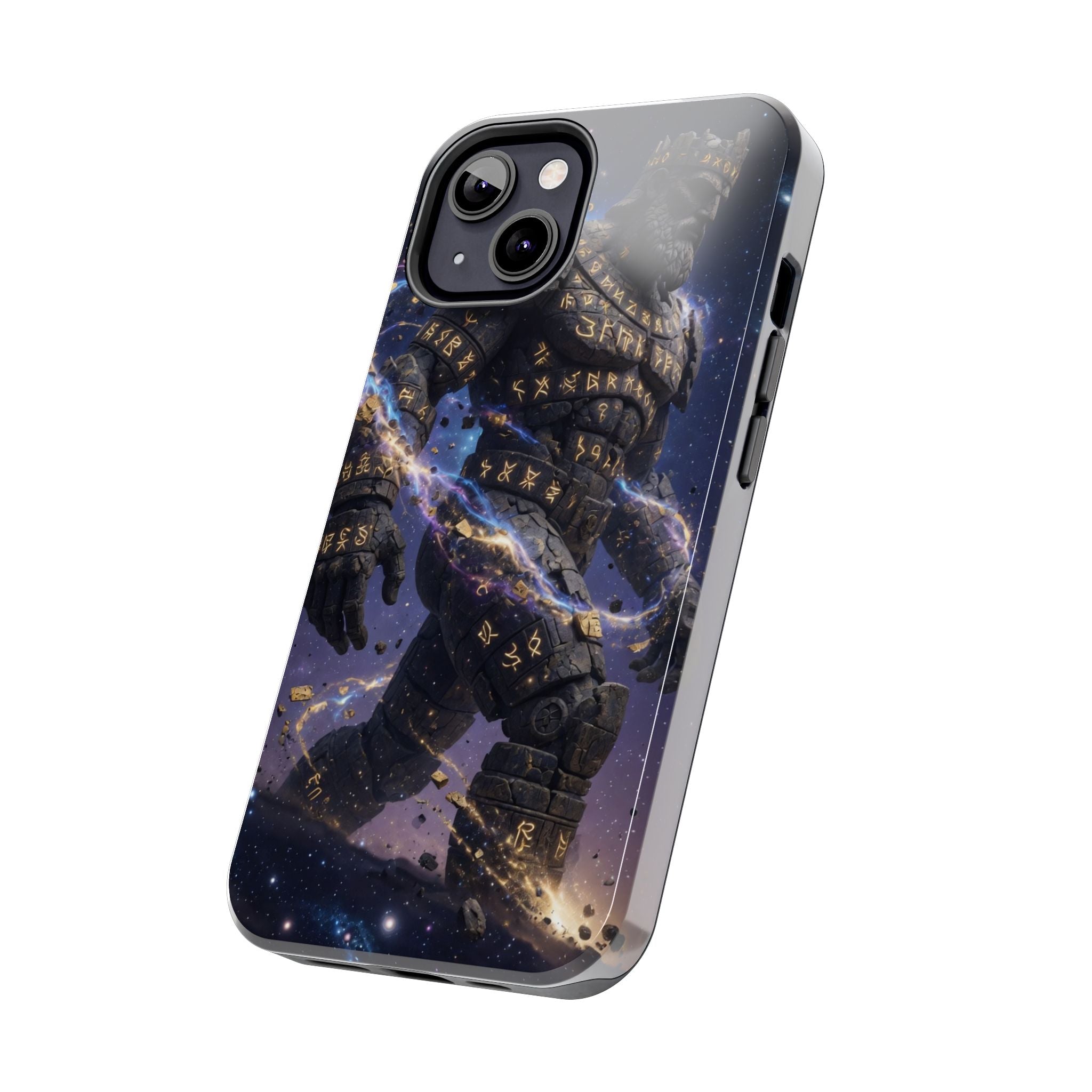 Rune Stone Titan Phone Case | Epic Cosmic Titan Art