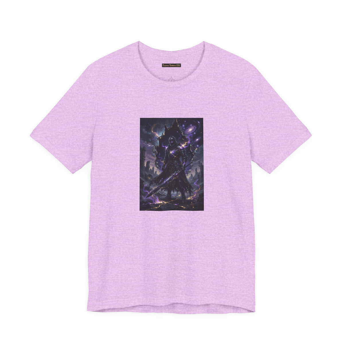 Void Knight Cosmic Armor T-Shirt  Dark Fantasy Art  T-Shirt