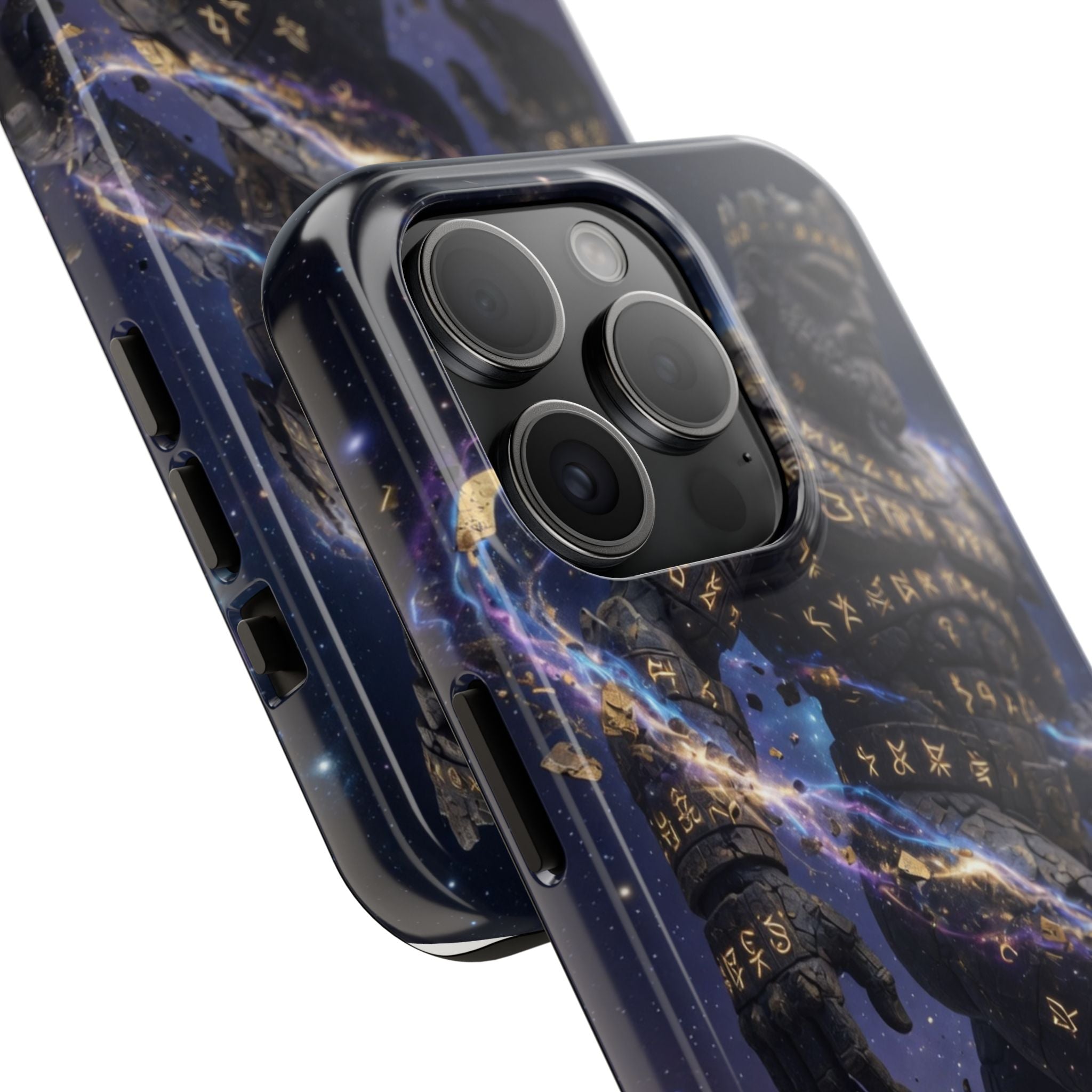 Rune Stone Titan Phone Case | Epic Cosmic Titan Art