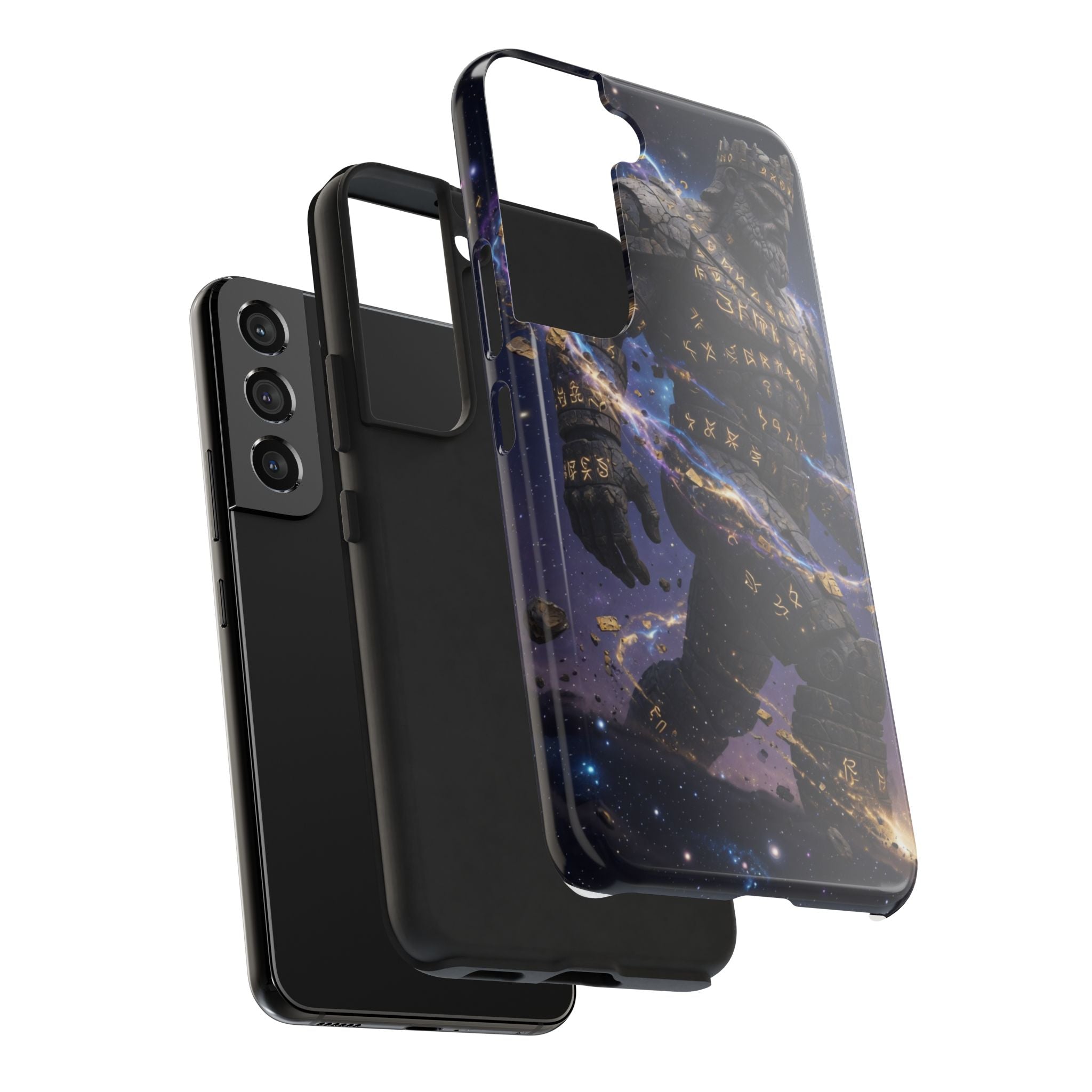Rune Stone Titan Phone Case | Epic Cosmic Titan Art