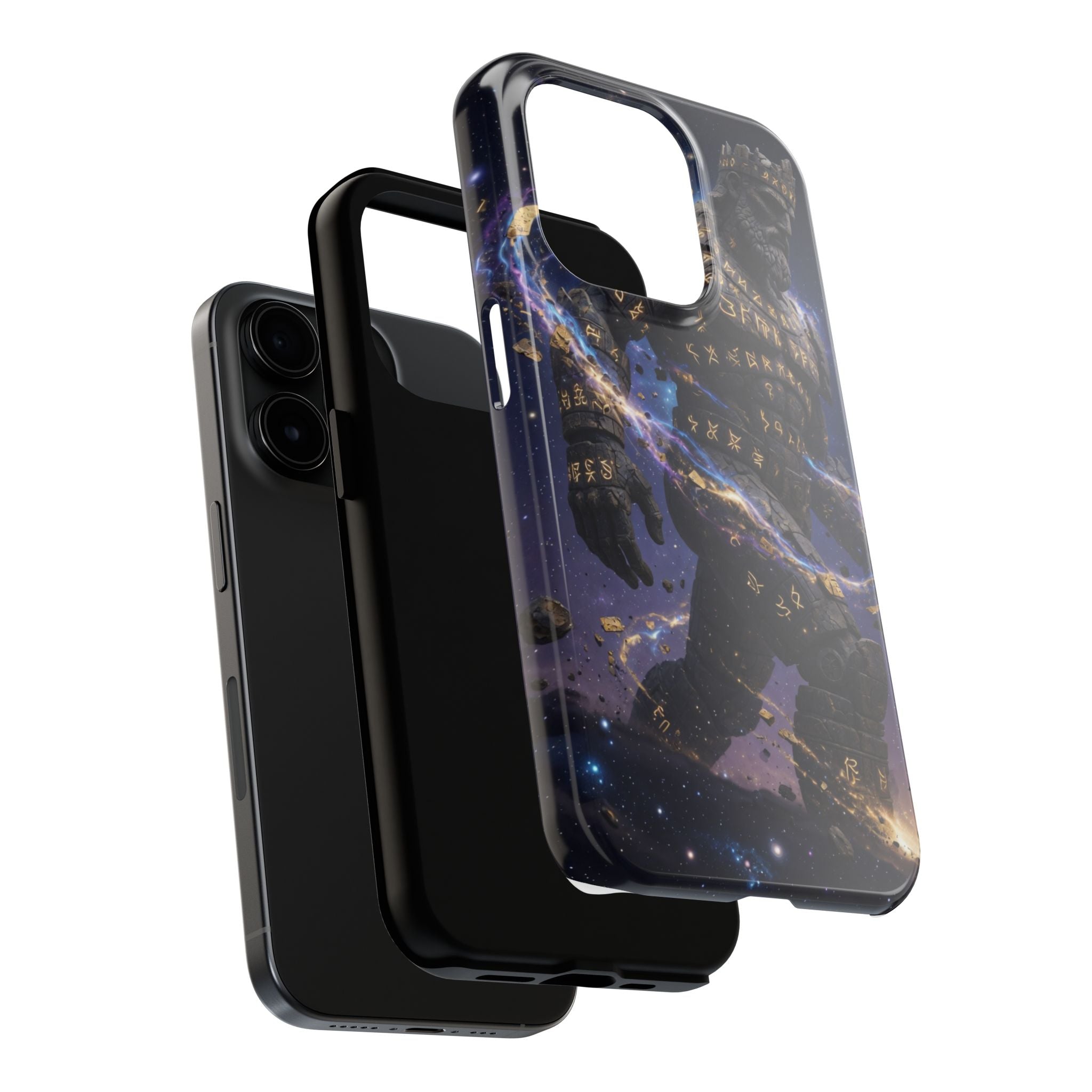 Rune Stone Titan Phone Case | Epic Cosmic Titan Art