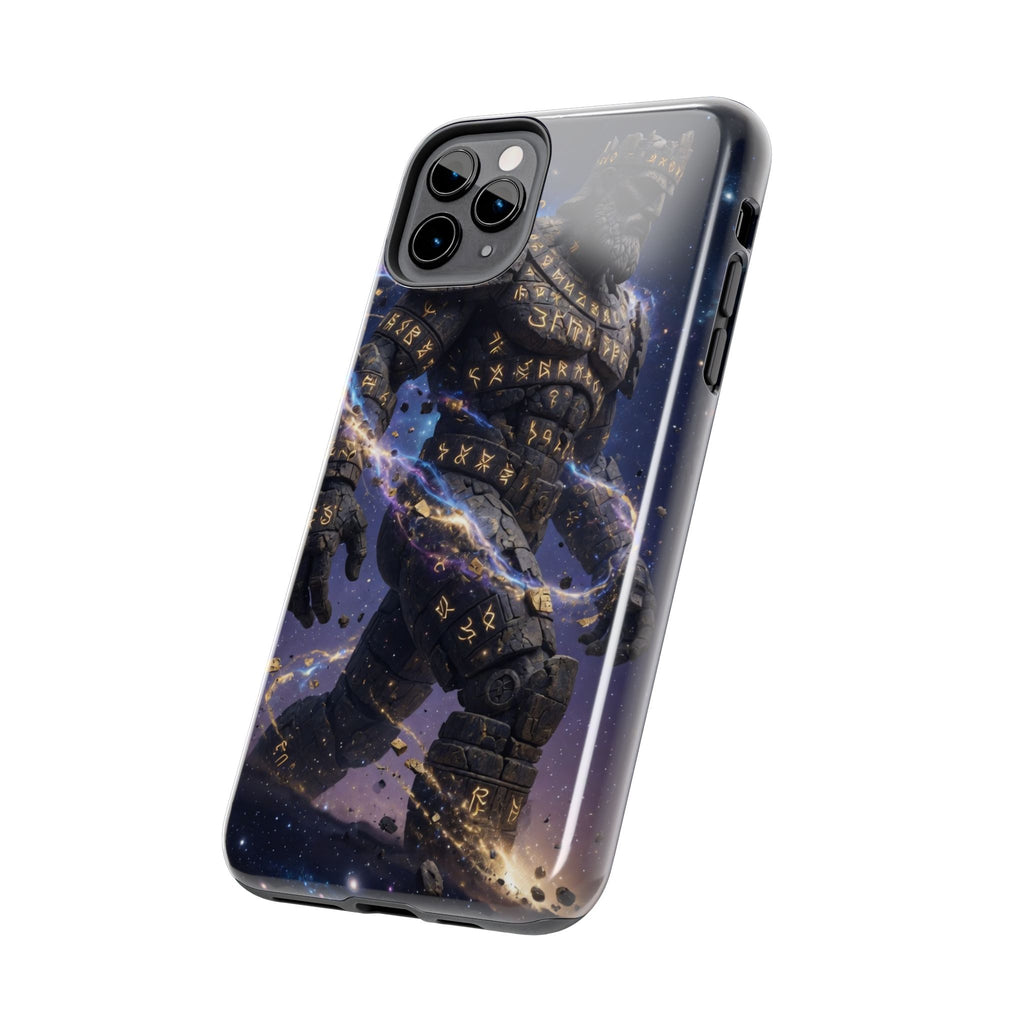 Rune Stone Titan Phone Case | Epic Cosmic Titan Art