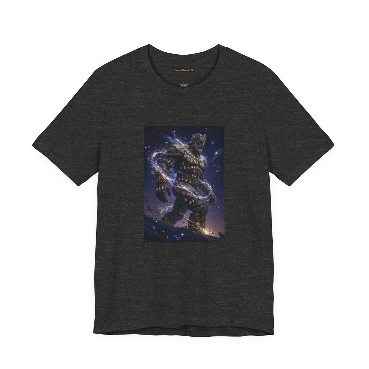 Rune Stone Titan T-Shirt | Epic Cosmic Titan Art