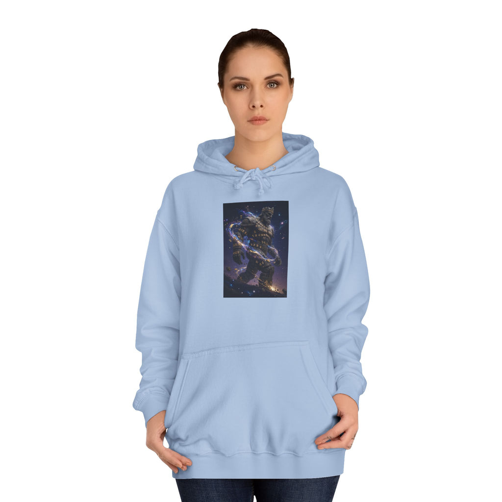 Rune Stone Titan Hoodie | Epic Cosmic Titan Art