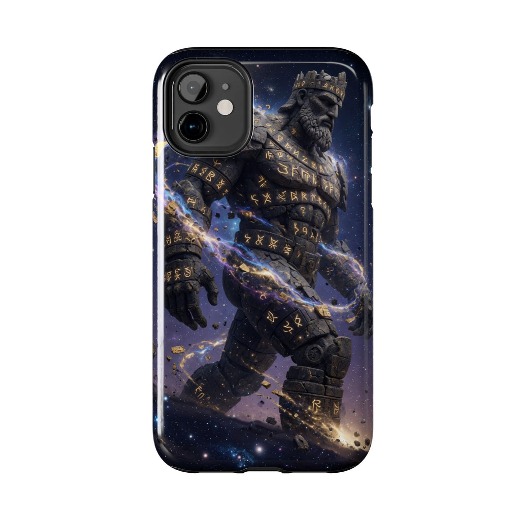 Rune Stone Titan Phone Case | Epic Cosmic Titan Art