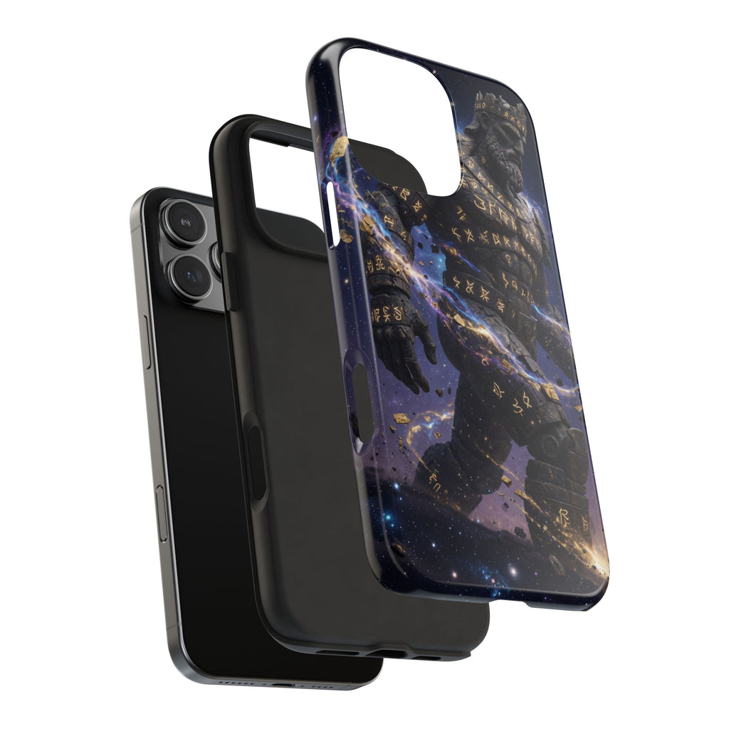 Rune Stone Titan Phone Case | Epic Cosmic Titan Art