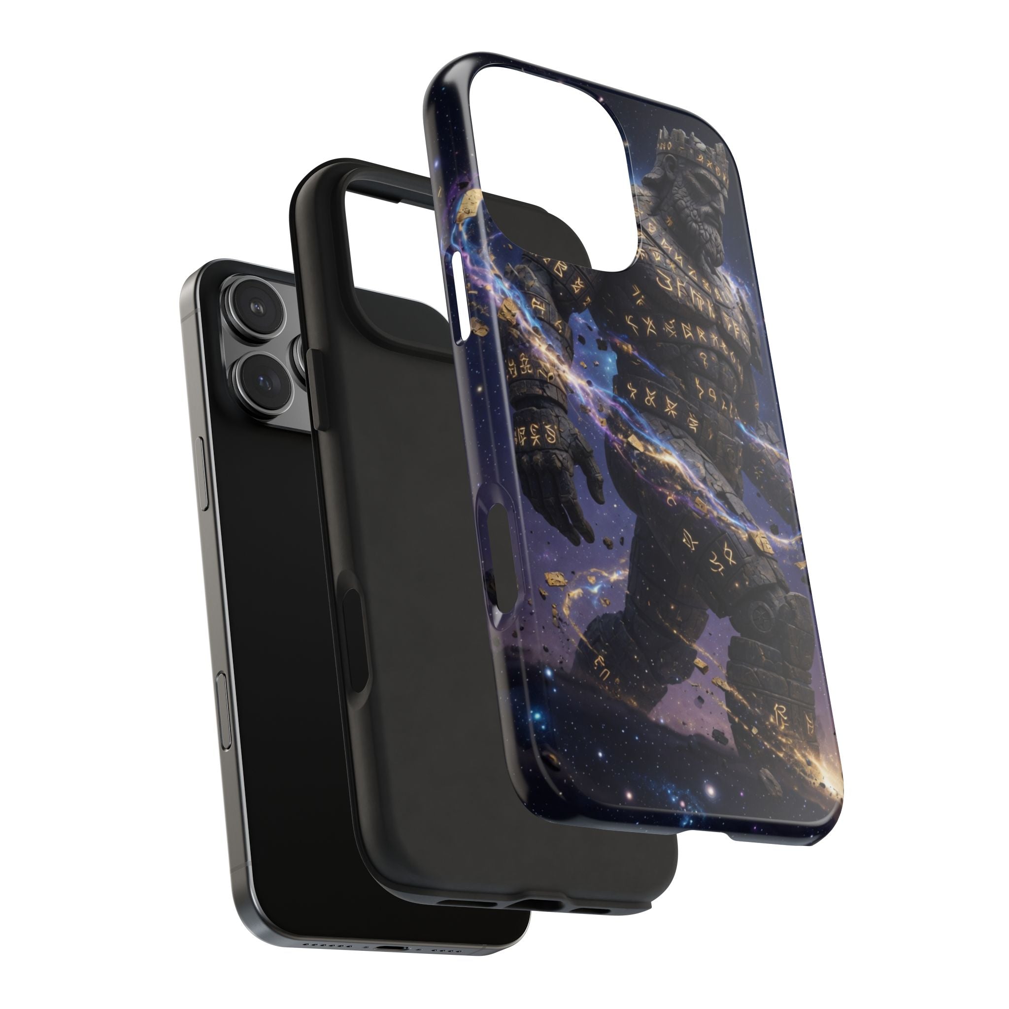 Rune Stone Titan Phone Case | Epic Cosmic Titan Art