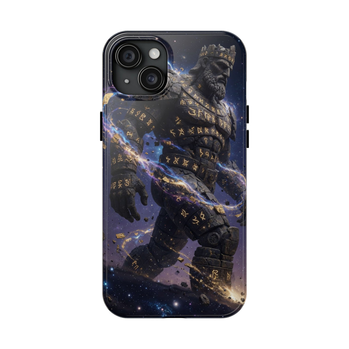 Rune Stone Titan Phone Case | Epic Cosmic Titan Art