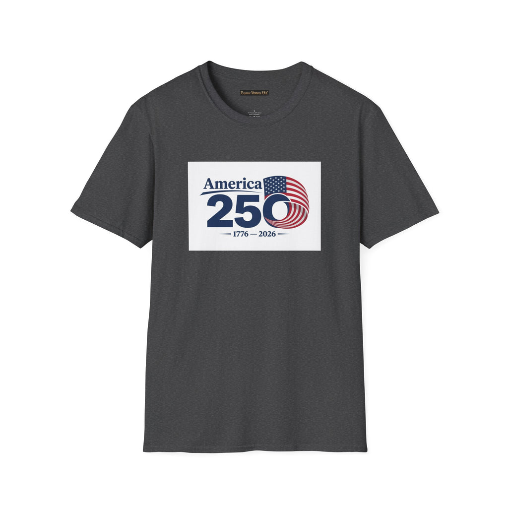 America 250 1776-2026 T-Shirt | Bicentennial Style Flag Graphic