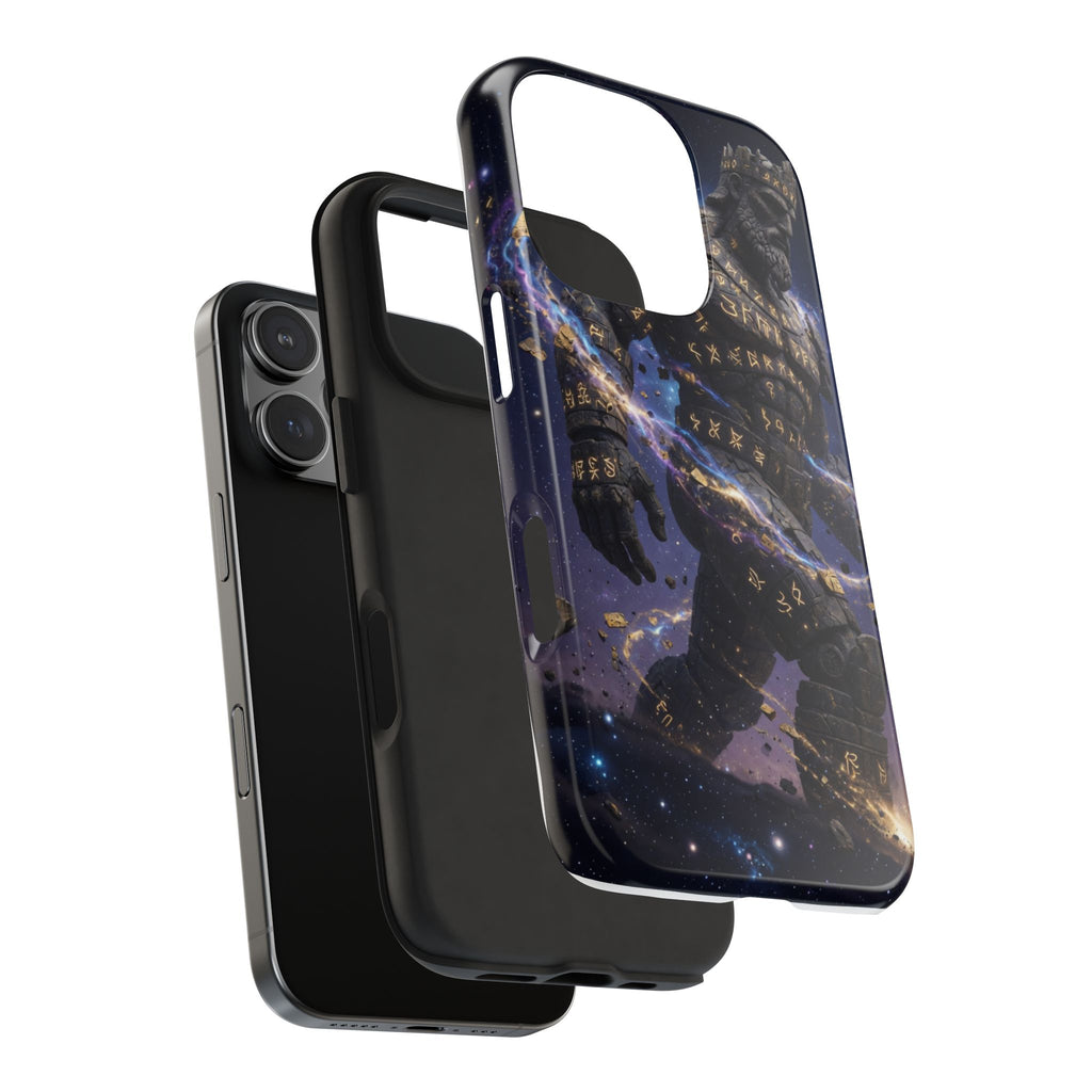 Rune Stone Titan Phone Case | Epic Cosmic Titan Art