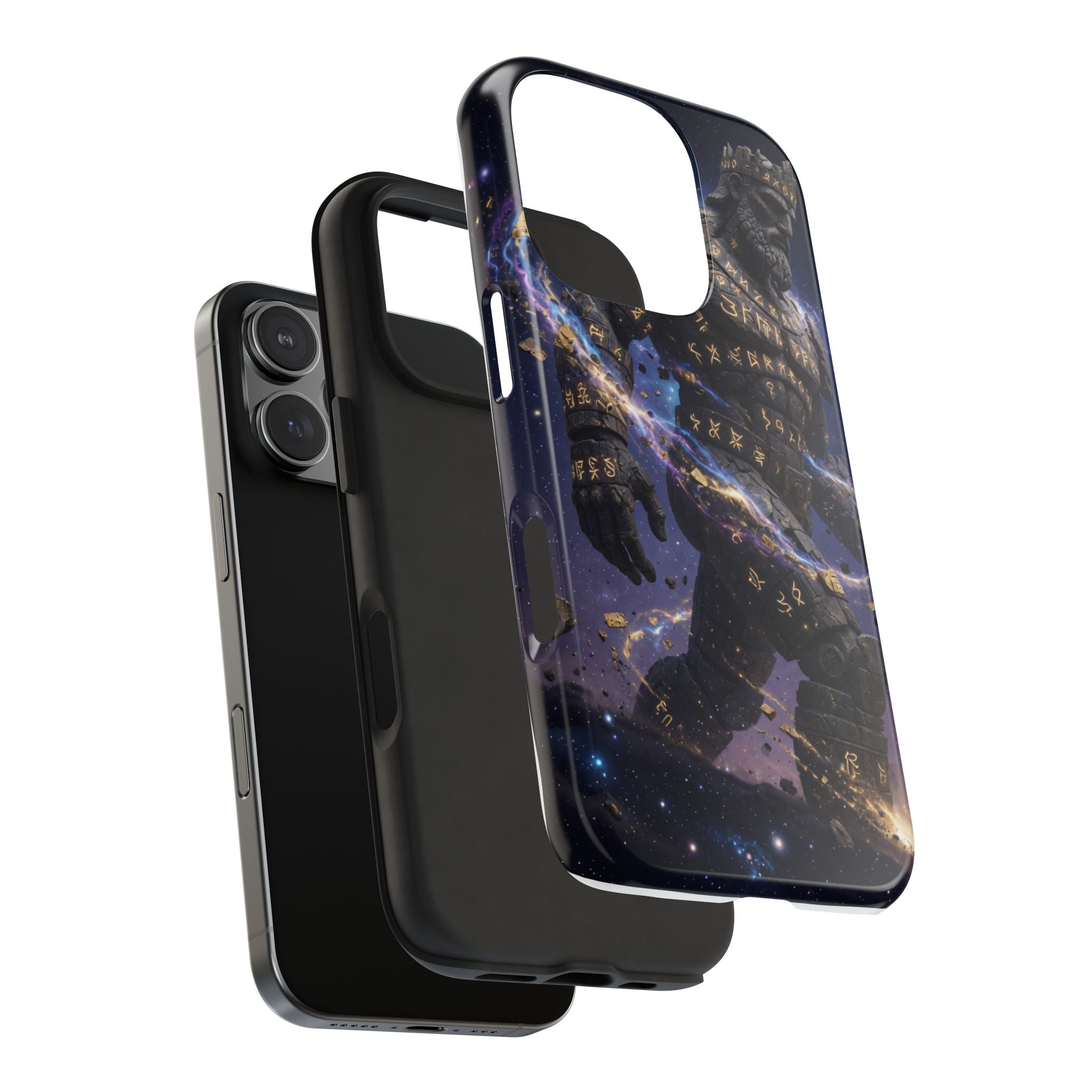 Rune Stone Titan Phone Case | Epic Cosmic Titan Art