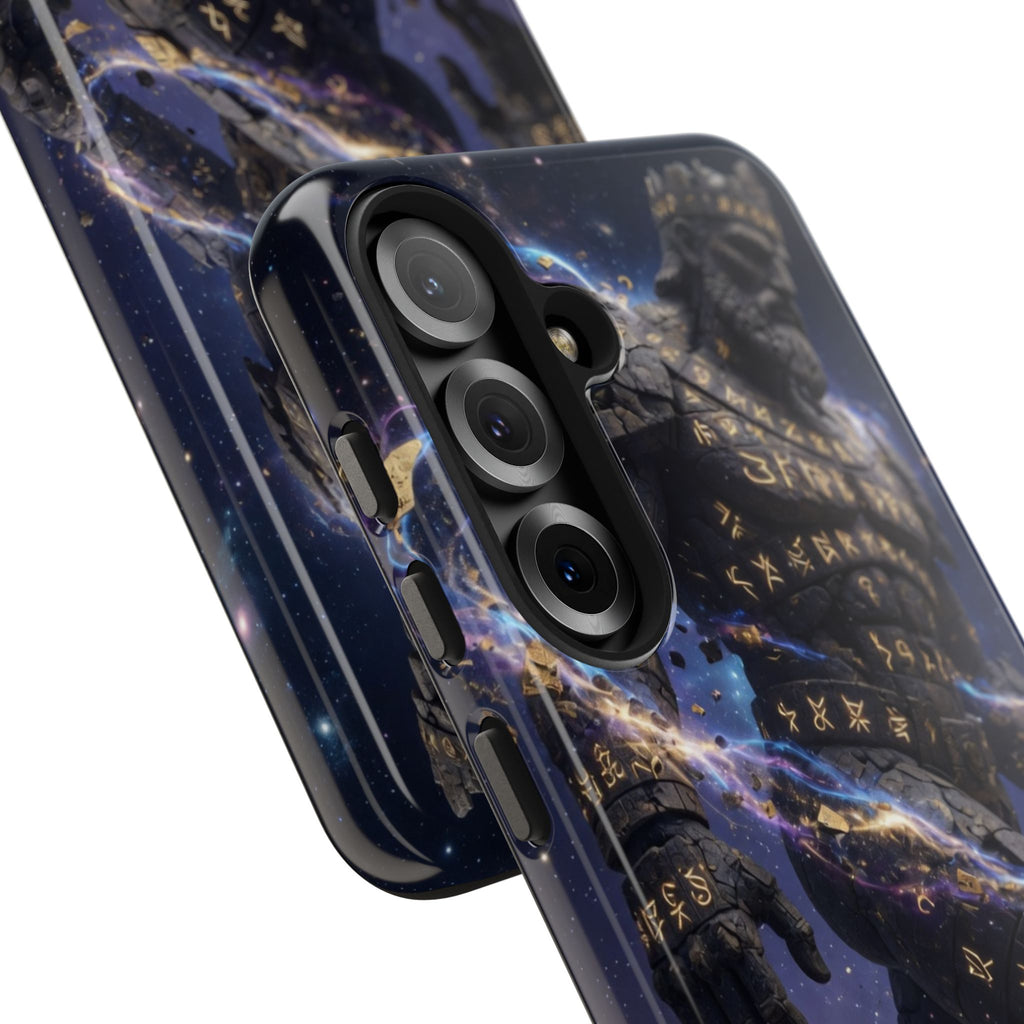 Rune Stone Titan Phone Case | Epic Cosmic Titan Art
