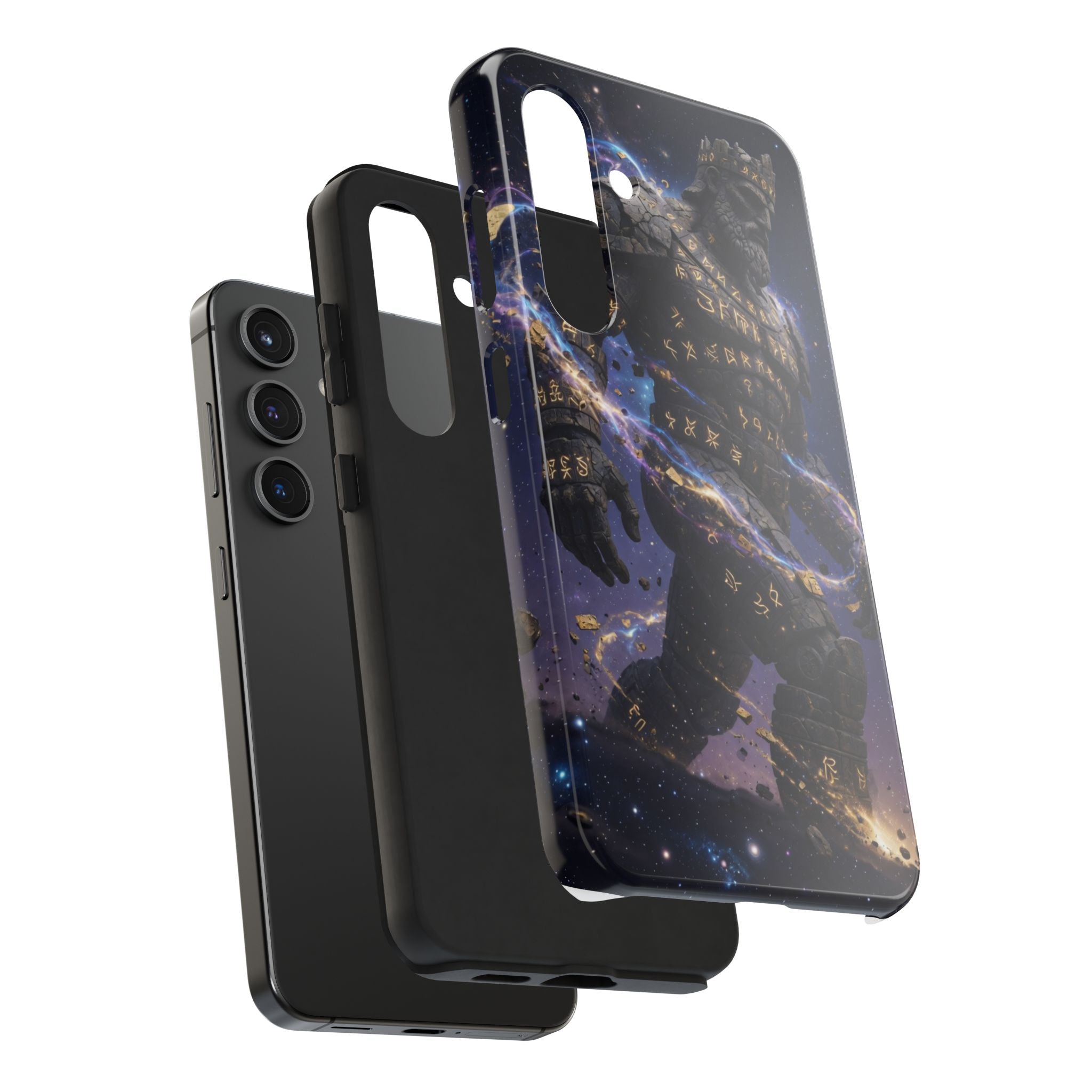 Rune Stone Titan Phone Case | Epic Cosmic Titan Art