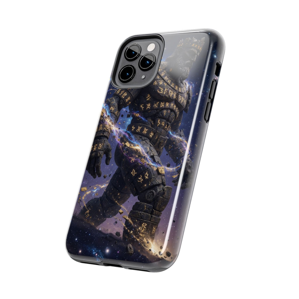 Rune Stone Titan Phone Case | Epic Cosmic Titan Art