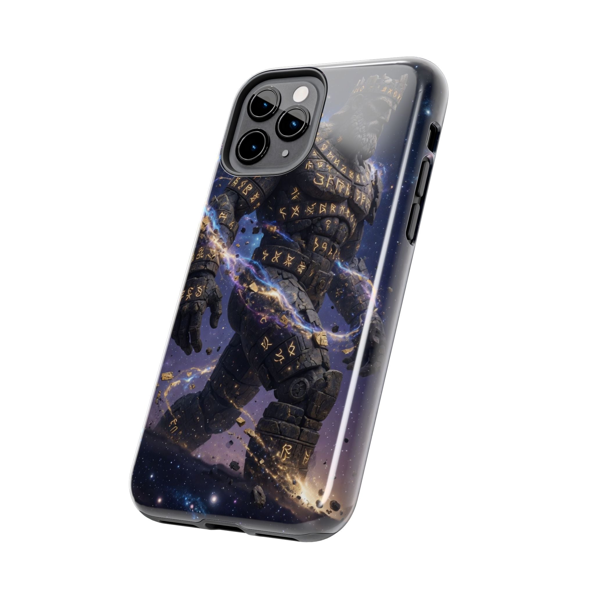 Rune Stone Titan Phone Case | Epic Cosmic Titan Art