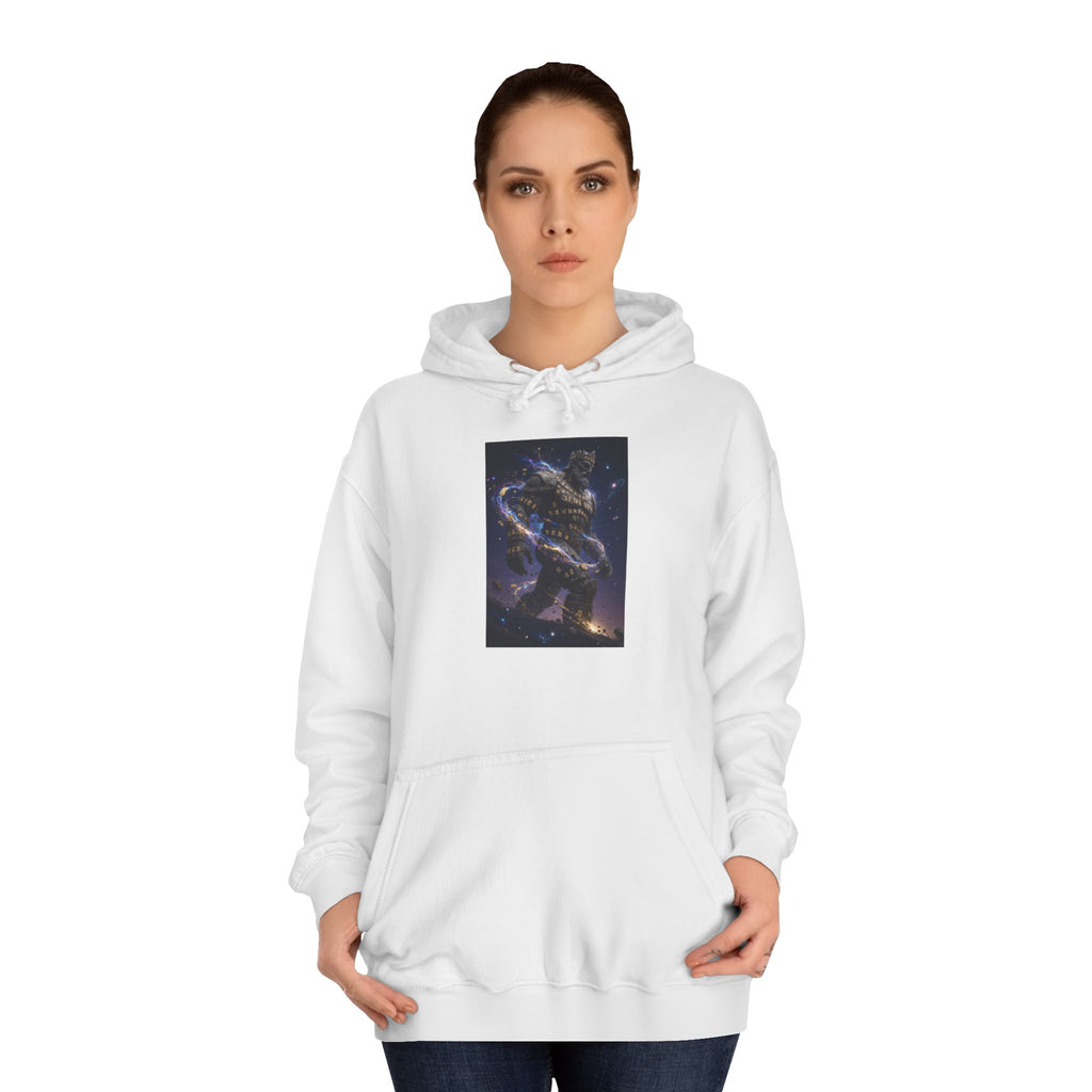 Rune Stone Titan Hoodie | Epic Cosmic Titan Art