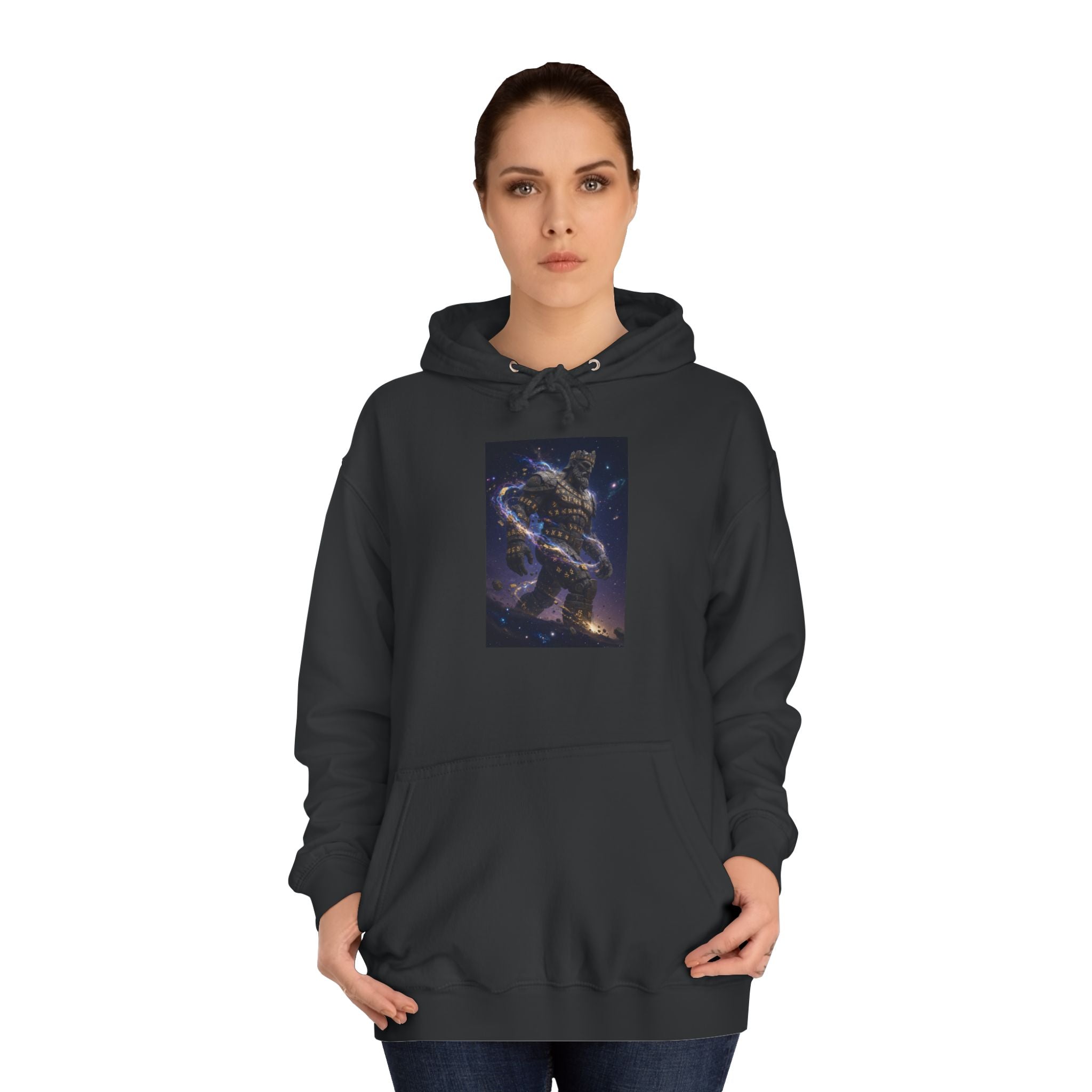Rune Stone Titan Hoodie | Epic Cosmic Titan Art