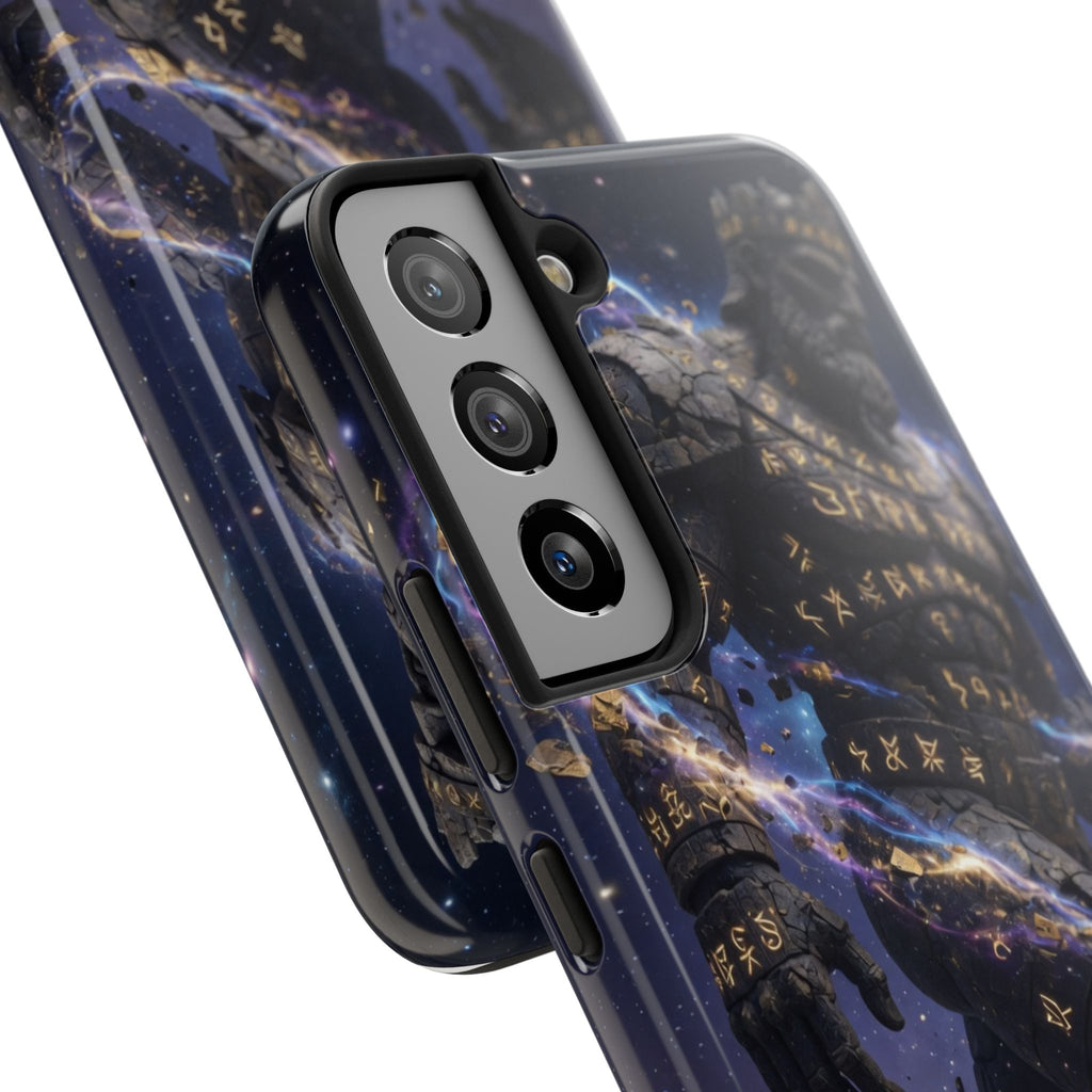 Rune Stone Titan Phone Case | Epic Cosmic Titan Art