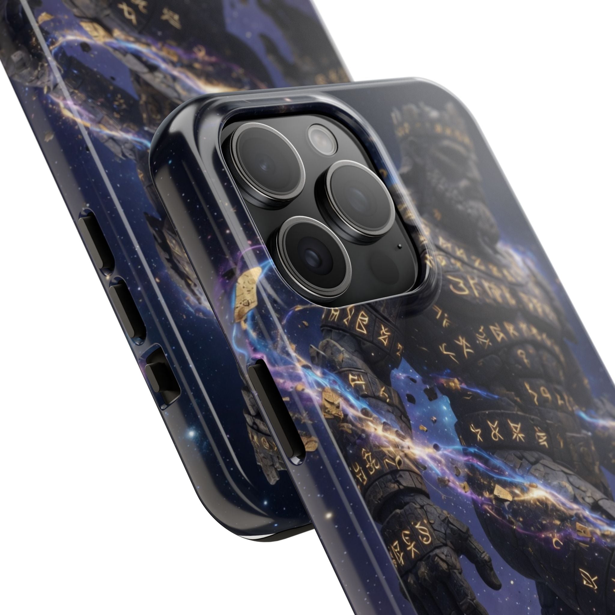 Rune Stone Titan Phone Case | Epic Cosmic Titan Art