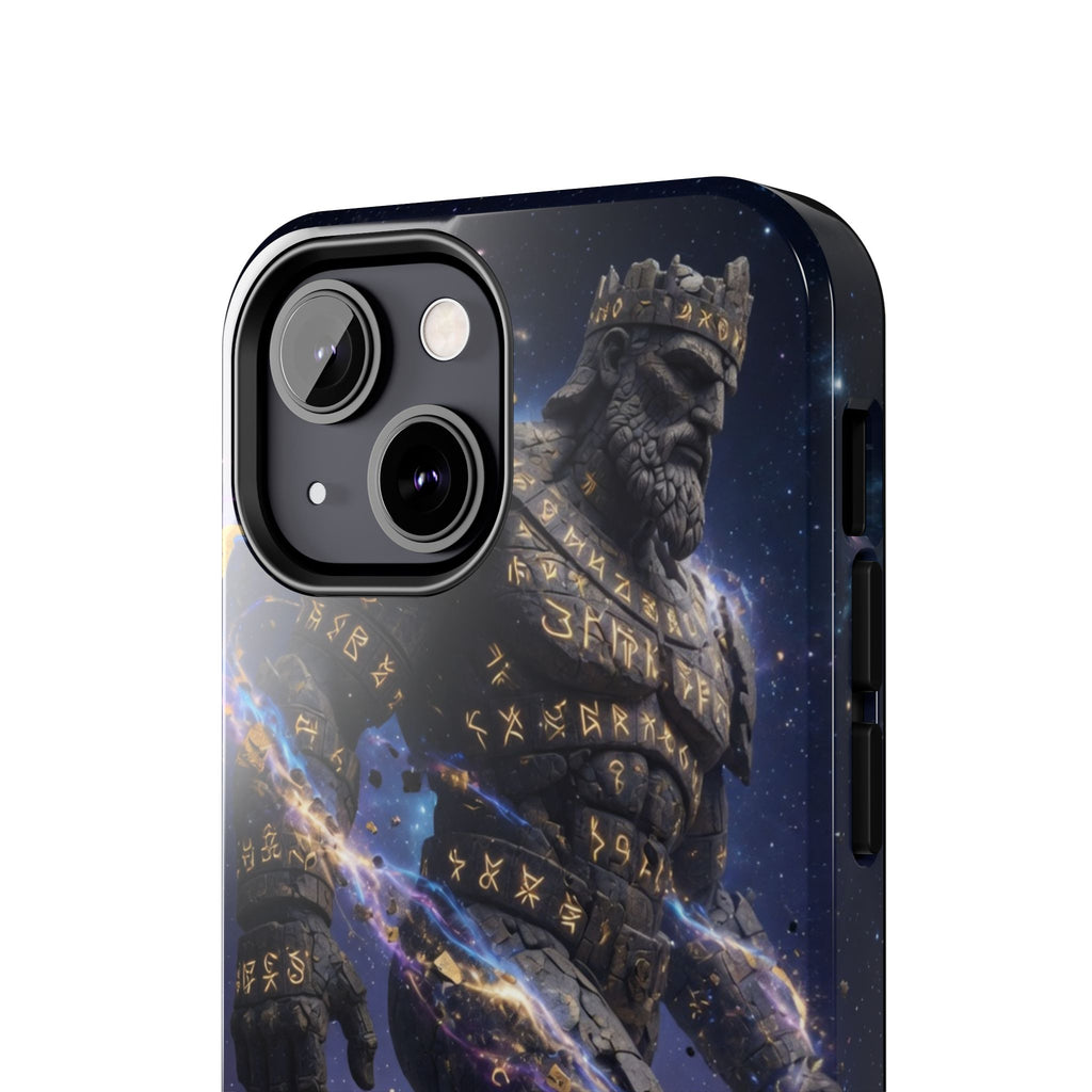 Rune Stone Titan Phone Case | Epic Cosmic Titan Art