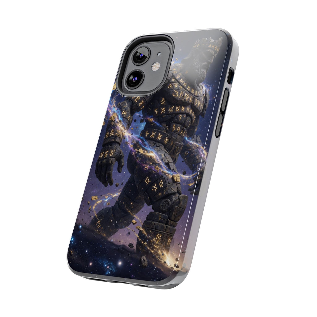 Rune Stone Titan Phone Case | Epic Cosmic Titan Art