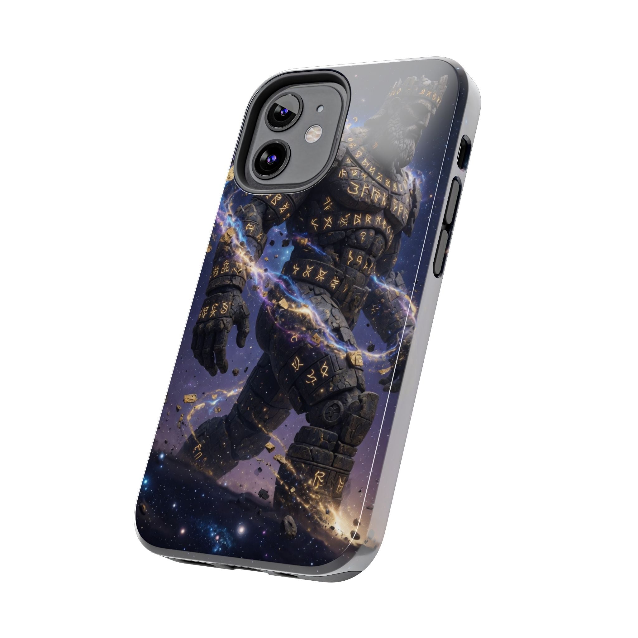 Rune Stone Titan Phone Case | Epic Cosmic Titan Art