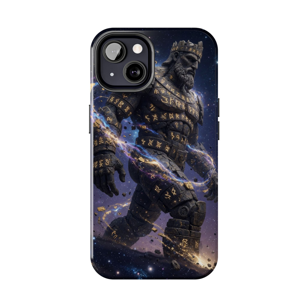 Rune Stone Titan Phone Case | Epic Cosmic Titan Art