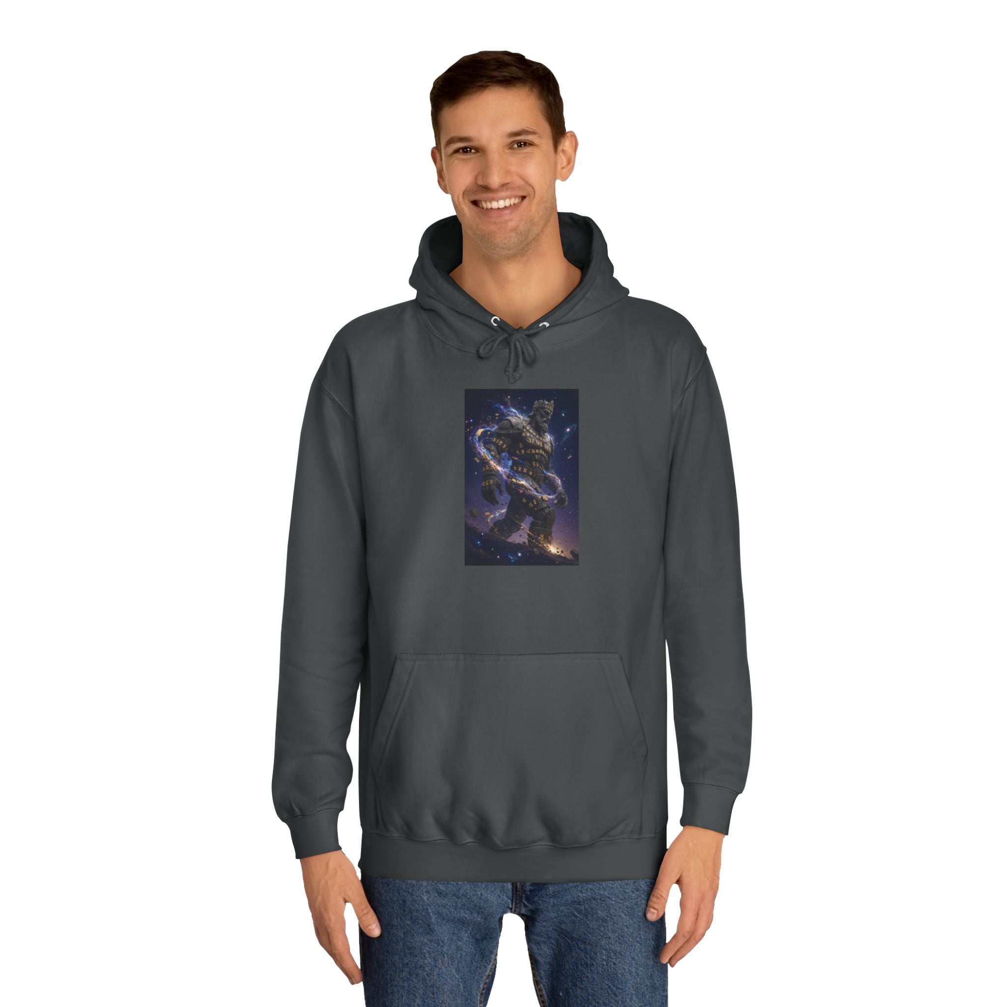 Rune Stone Titan Hoodie | Epic Cosmic Titan Art