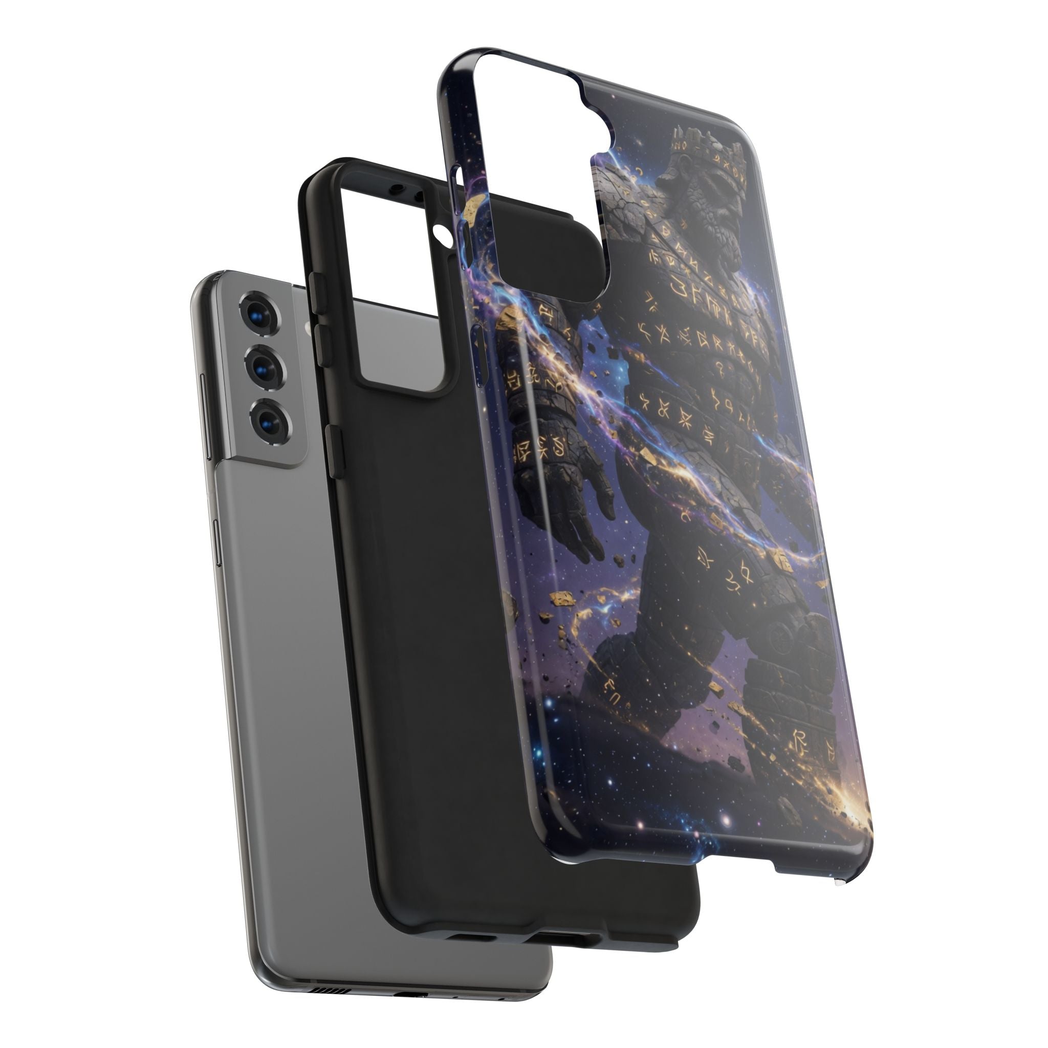 Rune Stone Titan Phone Case | Epic Cosmic Titan Art