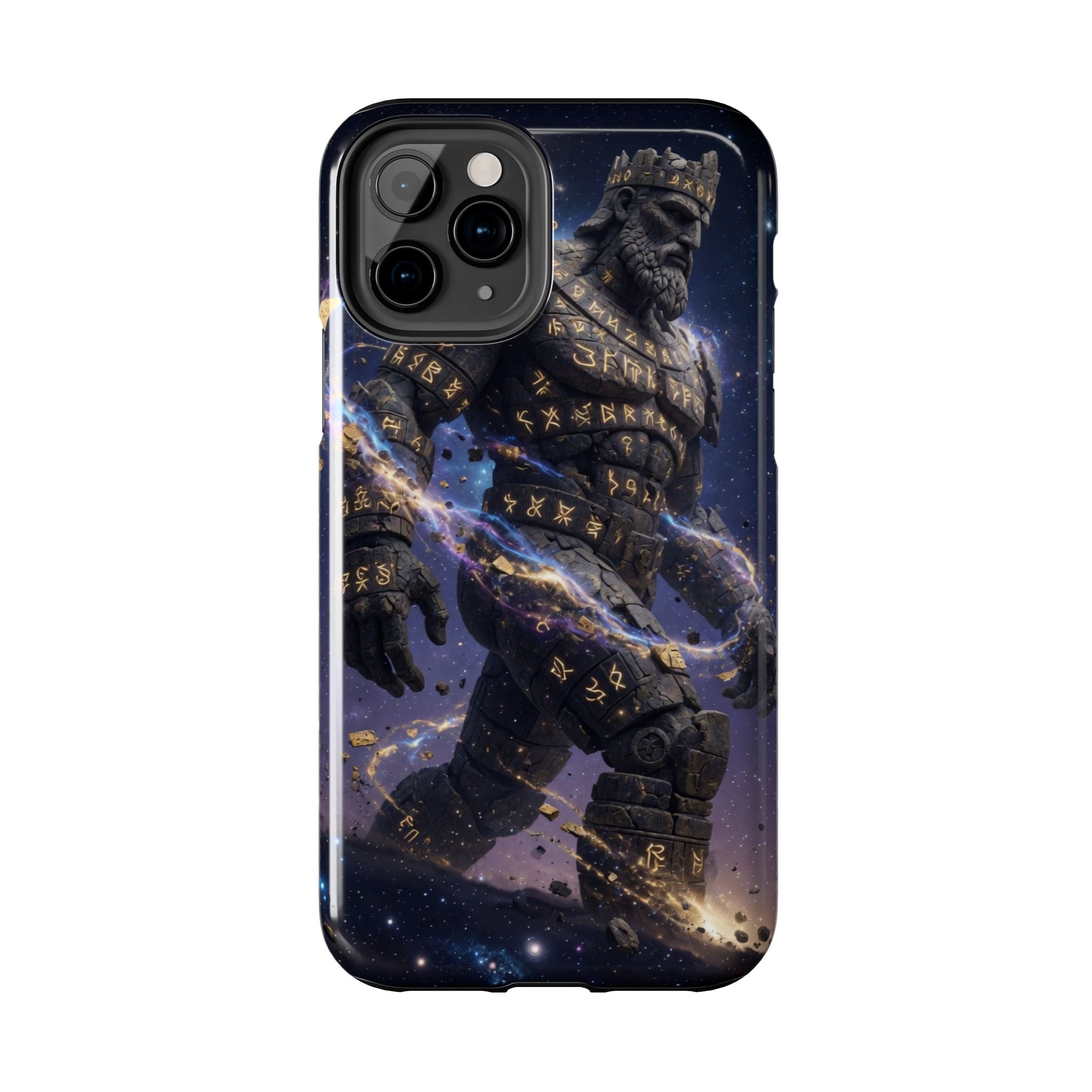 Rune Stone Titan Phone Case | Epic Cosmic Titan Art