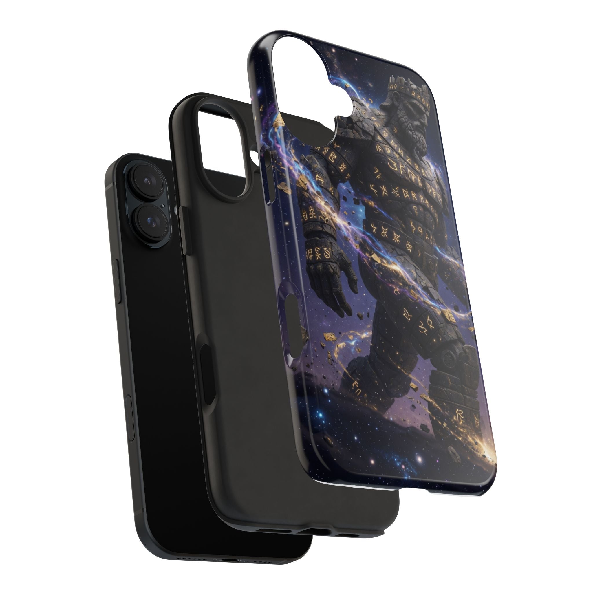 Rune Stone Titan Phone Case | Epic Cosmic Titan Art