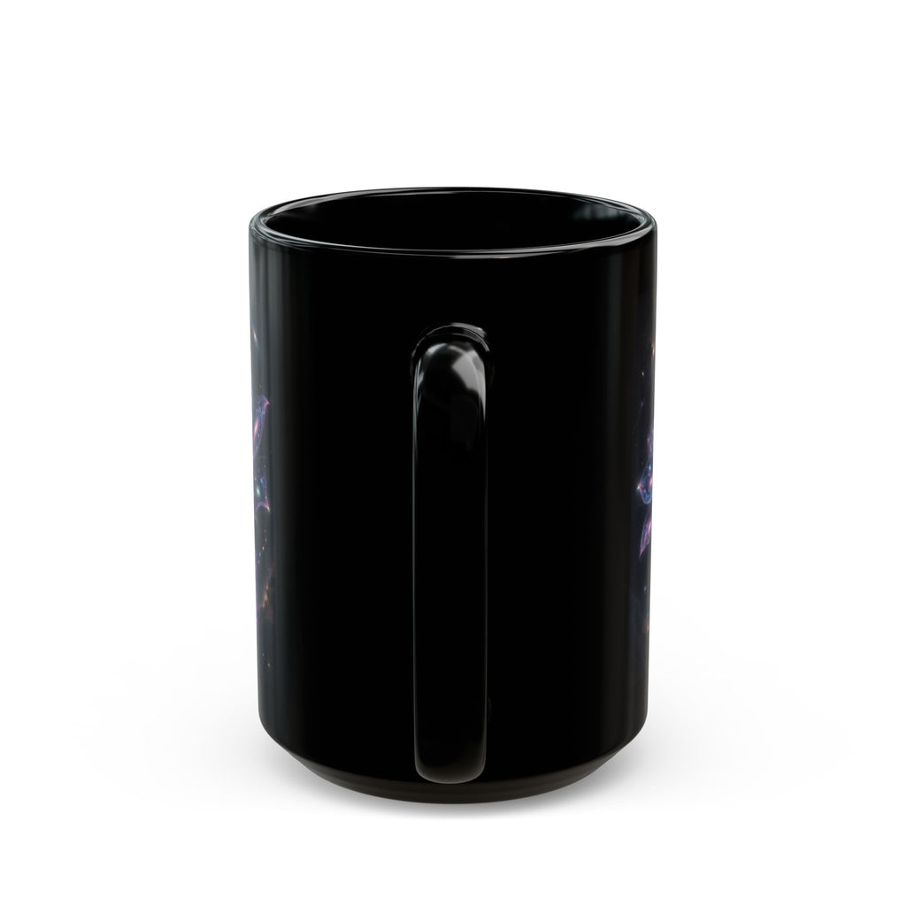 Cosmic Lotus Galaxy Flower Mug | Mystical Space Art