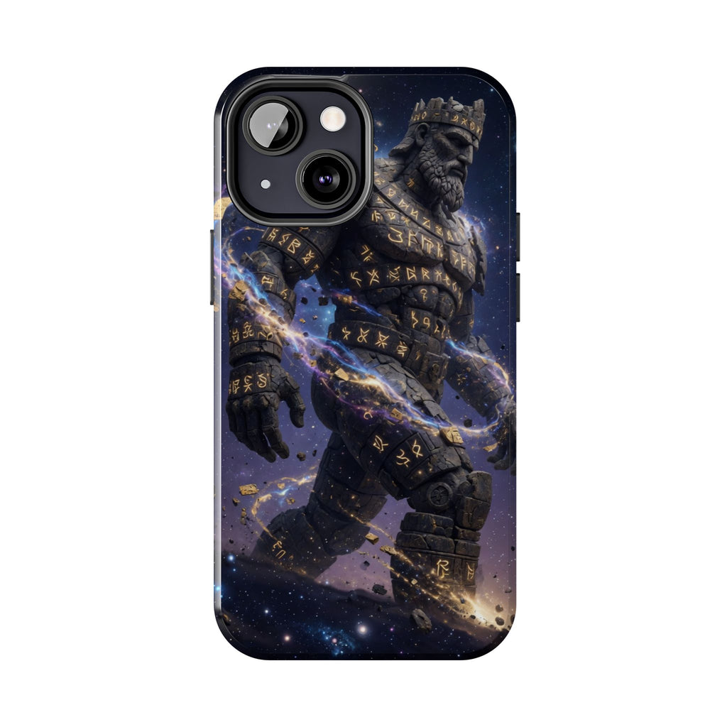 Rune Stone Titan Phone Case | Epic Cosmic Titan Art