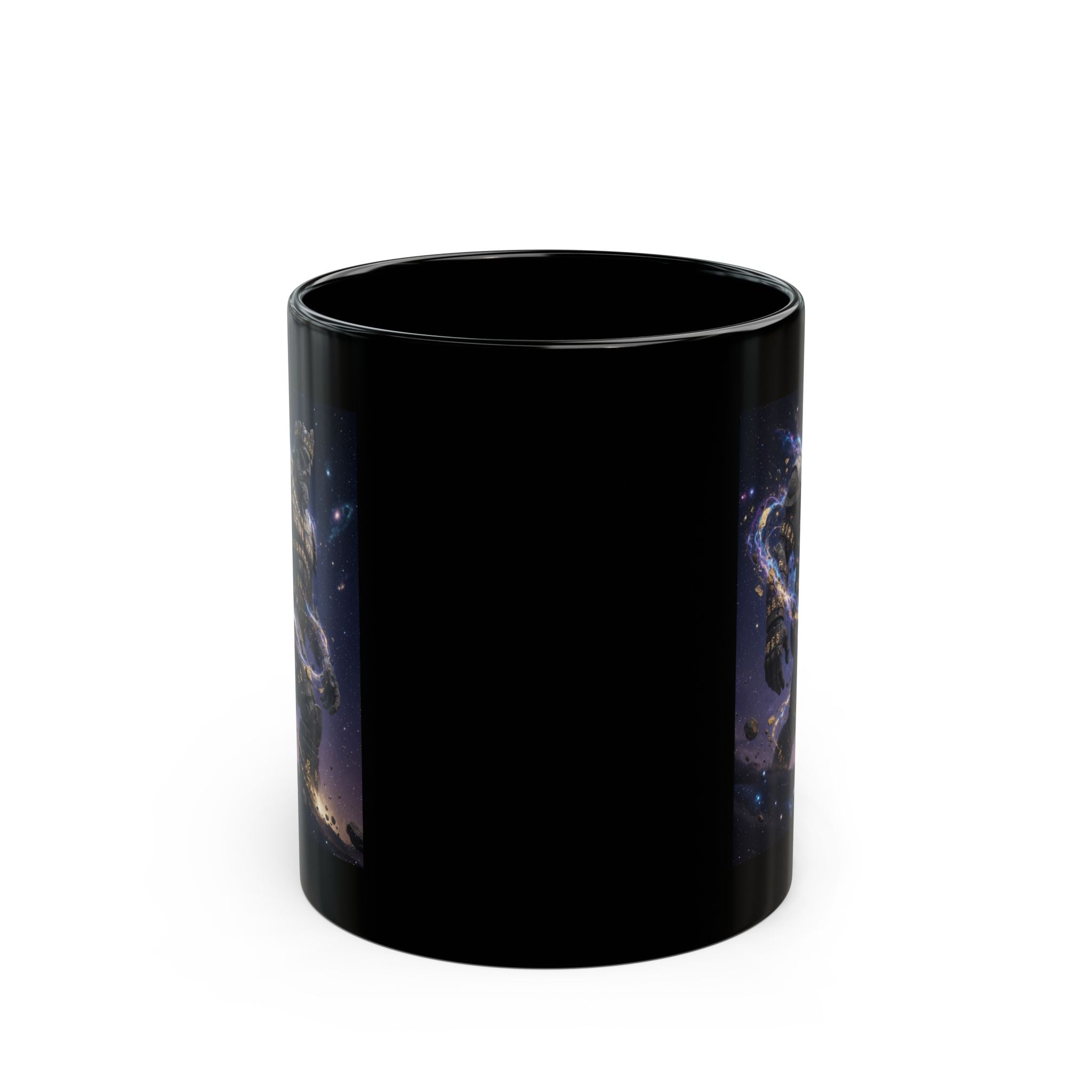 Rune Stone Titan Mug  | Epic Cosmic Titan Art