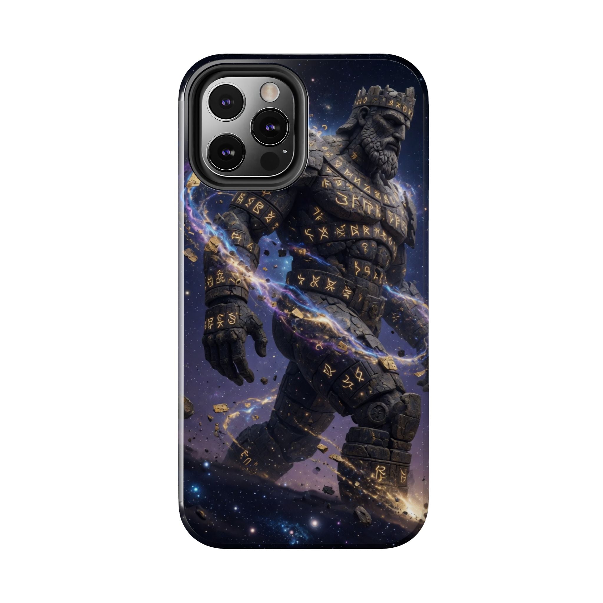 Rune Stone Titan Phone Case | Epic Cosmic Titan Art