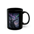 Aurora Elf Archer Mug  | Mystical Cosmic Fantasy Art