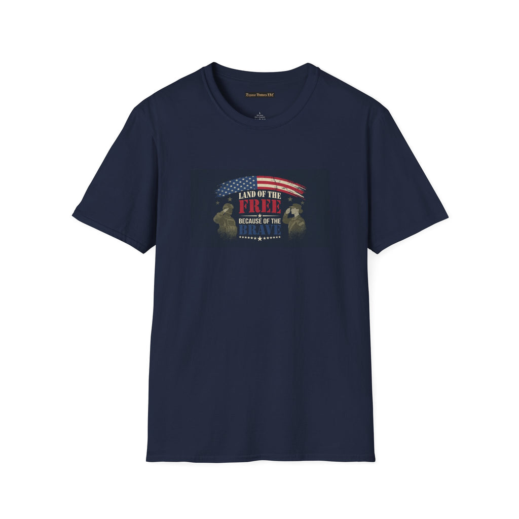 Land of the Free eagle flag T-Shirt | Patriotic USA Independence Day