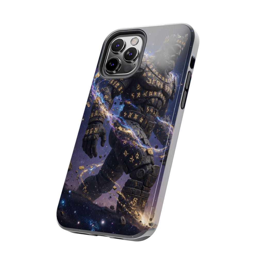 Rune Stone Titan Phone Case | Epic Cosmic Titan Art