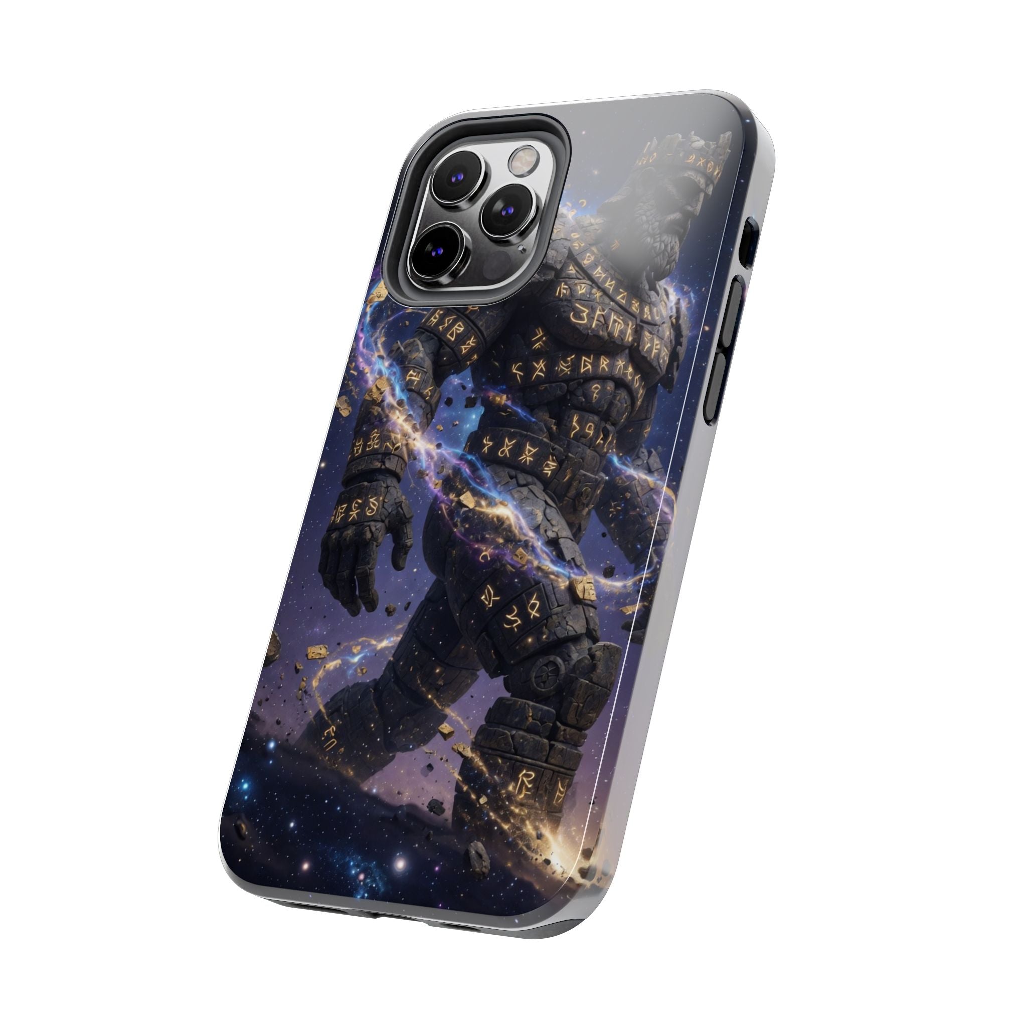 Rune Stone Titan Phone Case | Epic Cosmic Titan Art