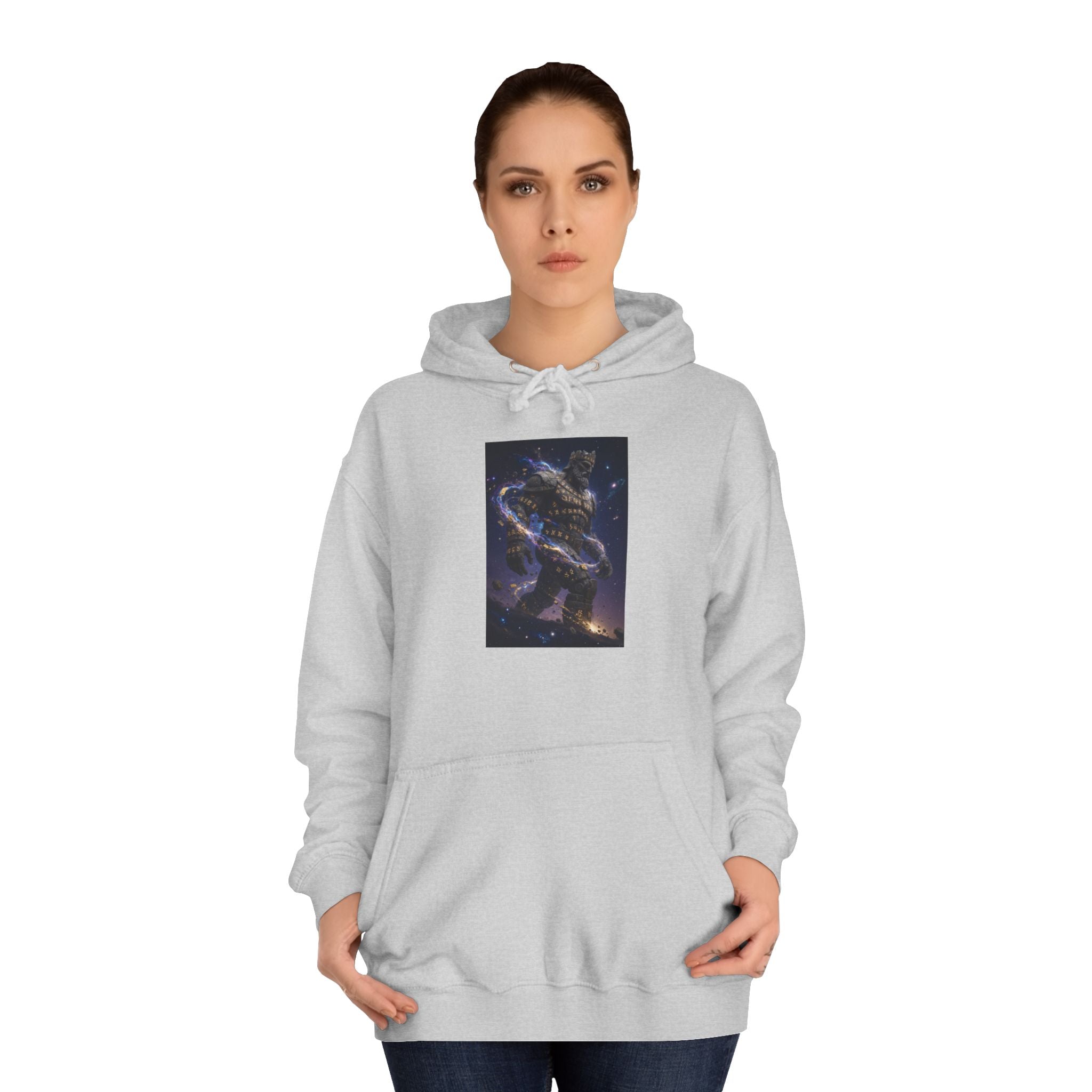 Rune Stone Titan Hoodie | Epic Cosmic Titan Art