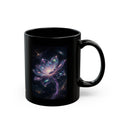 Cosmic Lotus Galaxy Flower Mug | Mystical Space Art